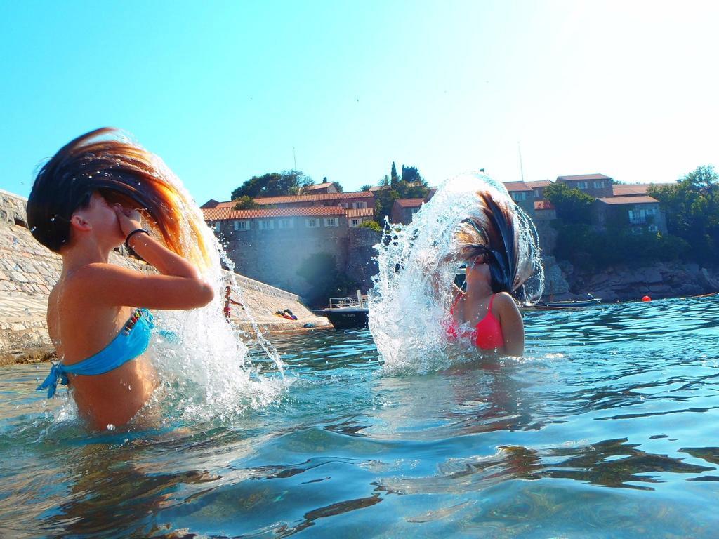 Apartments Slavica Jovanovic Sveti Stefan Dış mekan fotoğraf